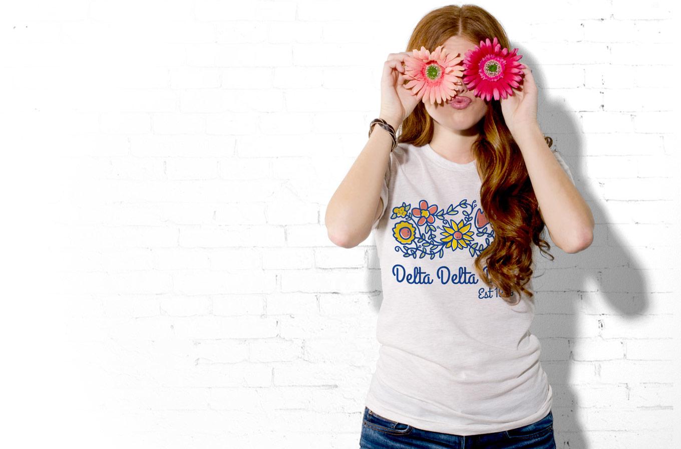 Create Delta Delta Delta Shirts