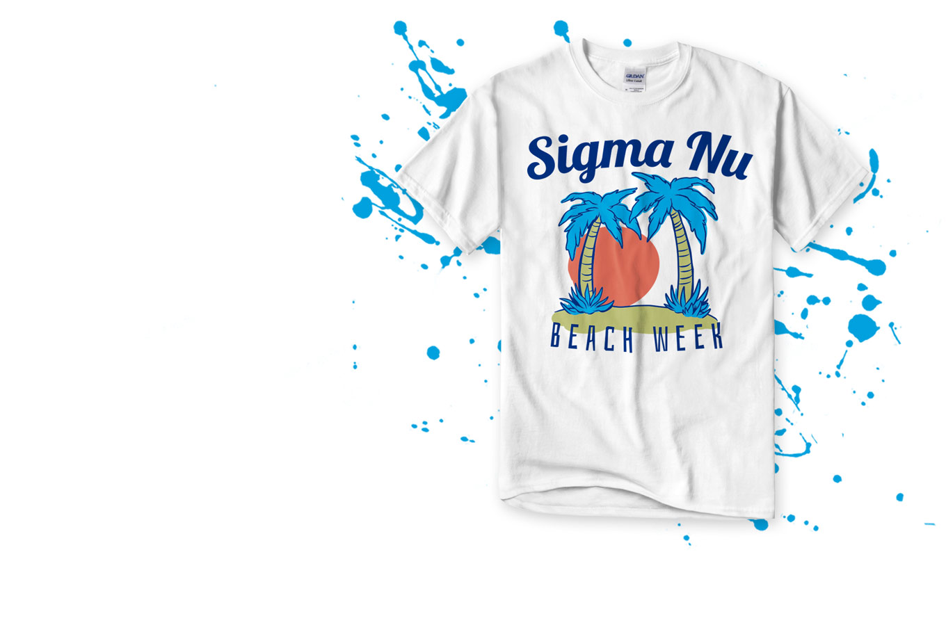 Create Sigma Nu T-Shirts