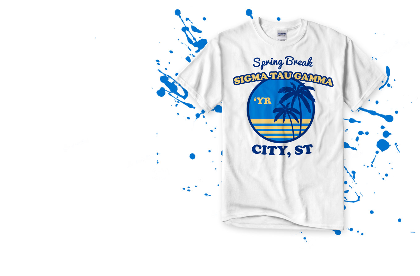 Create Sigma Tau Gamma T-Shirts