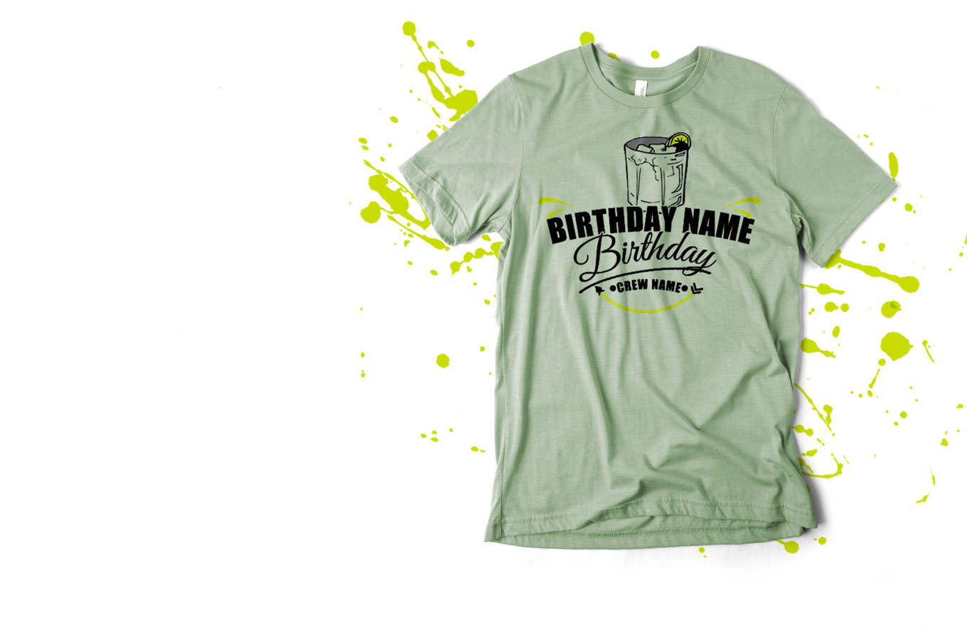 Create Custom Birthday Shirts