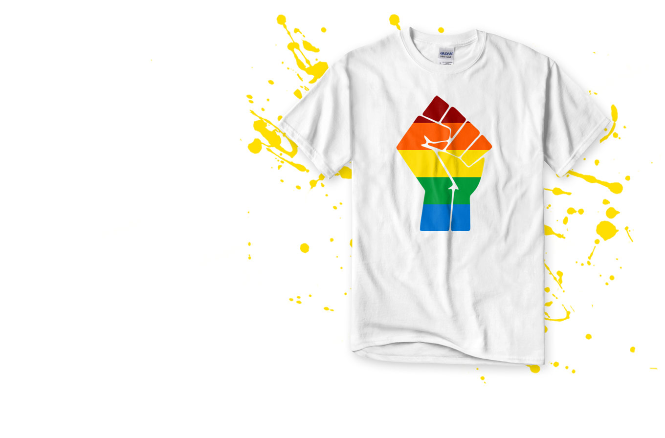 Create Gay Pride Shirts