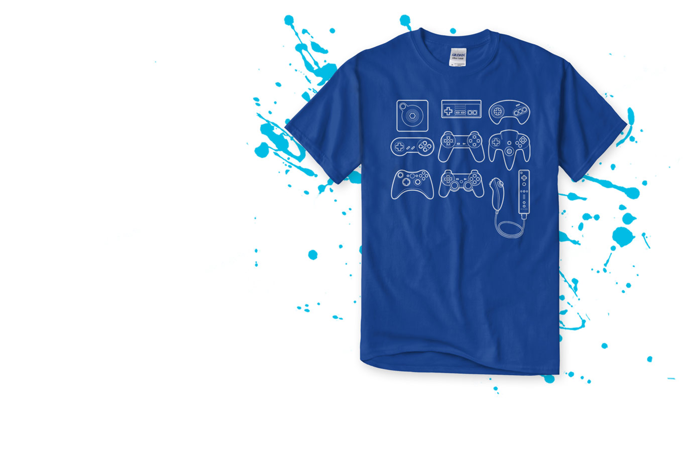 Custom Gaming T-Shirts
