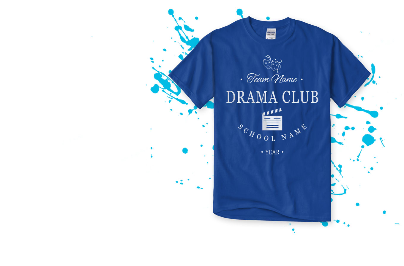 Create Drama Club Shirts