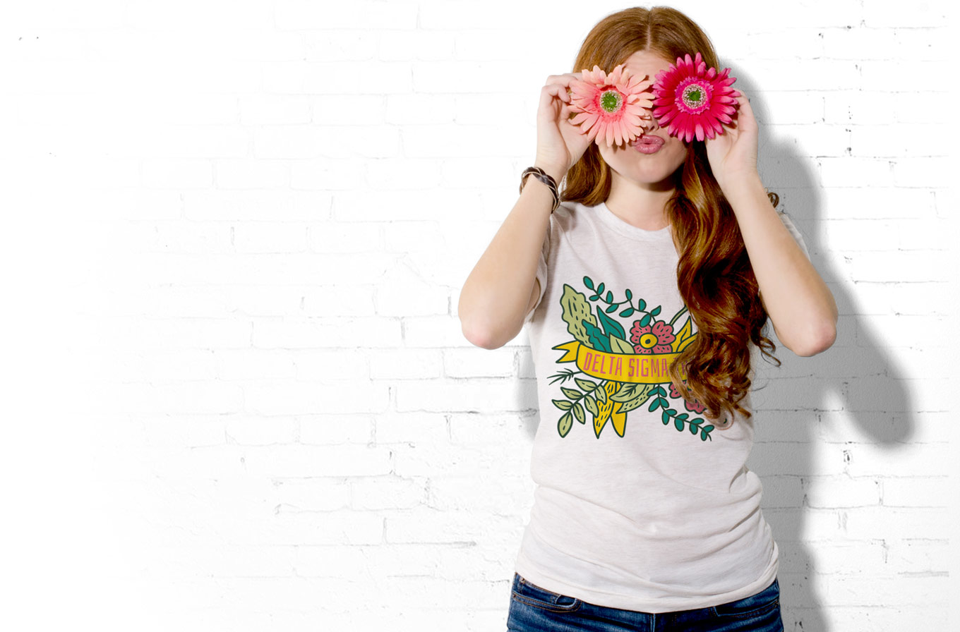 Create Delta Sigma Theta T-shirts