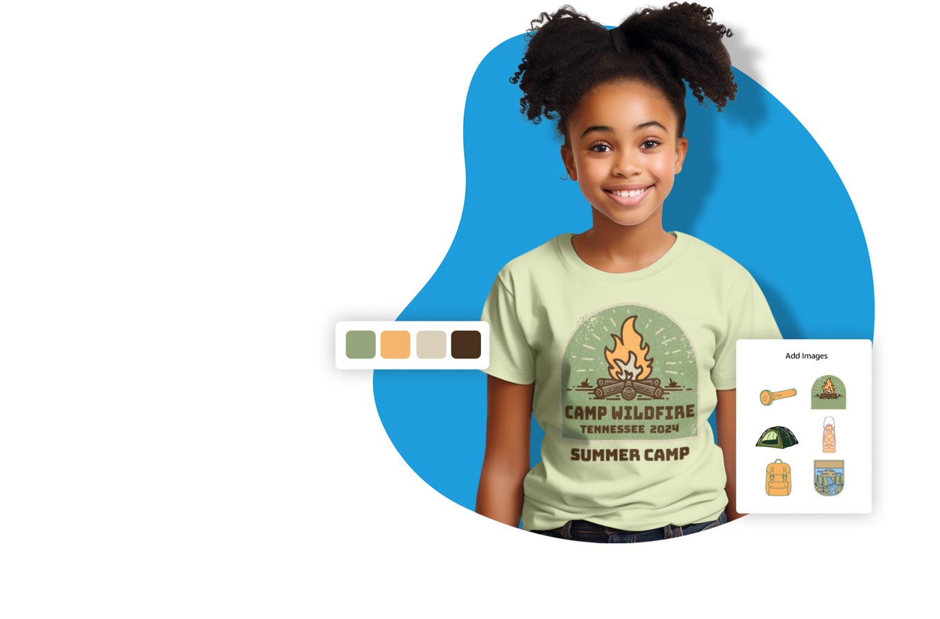 Create Summer Camp T-Shirts