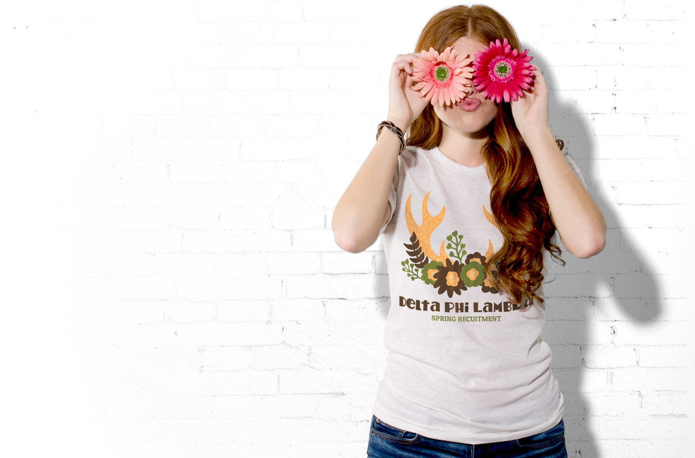 Create Delta Phi Lambda T-Shirts