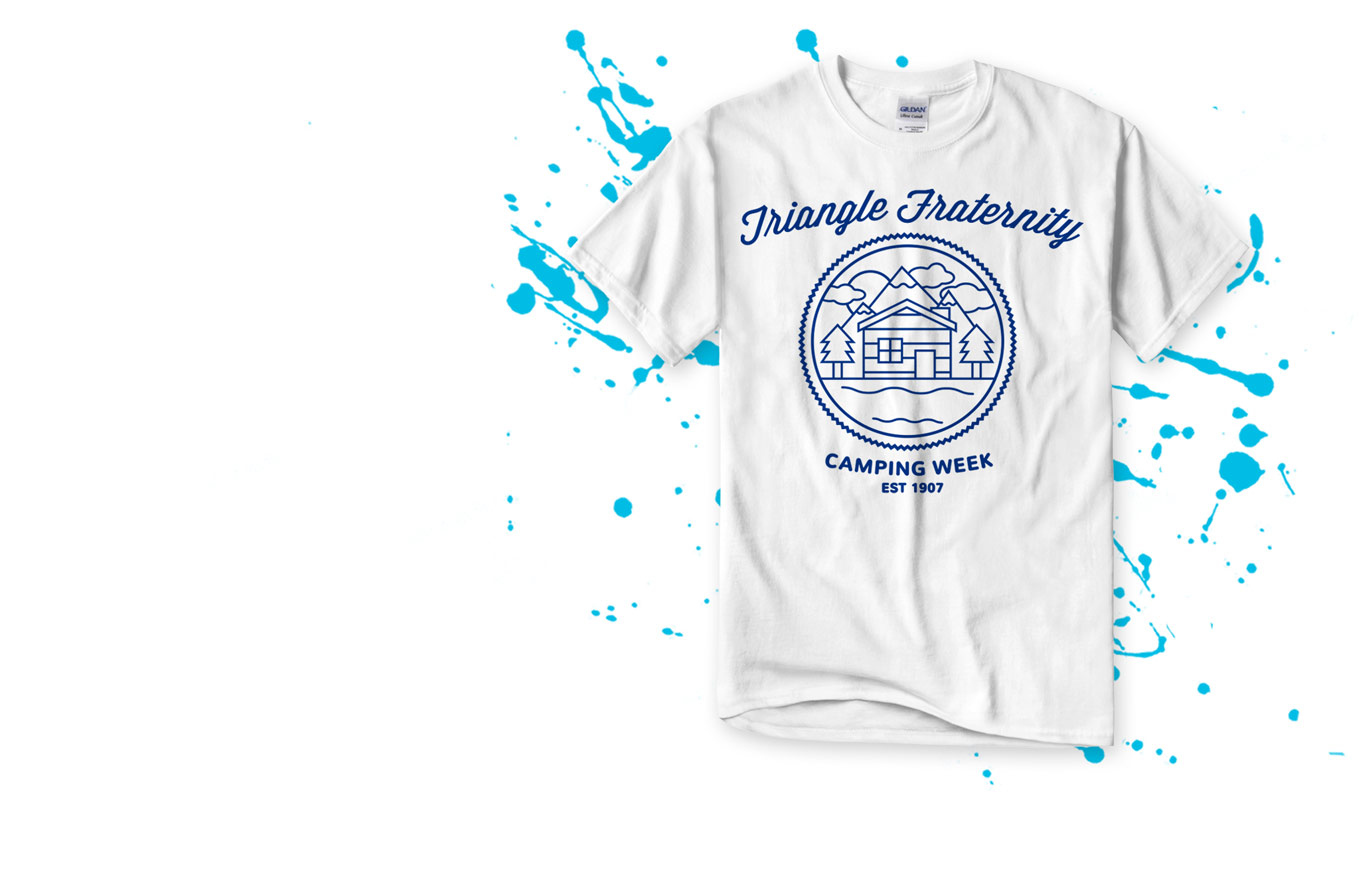 Create Triangle Fraternity Shirts