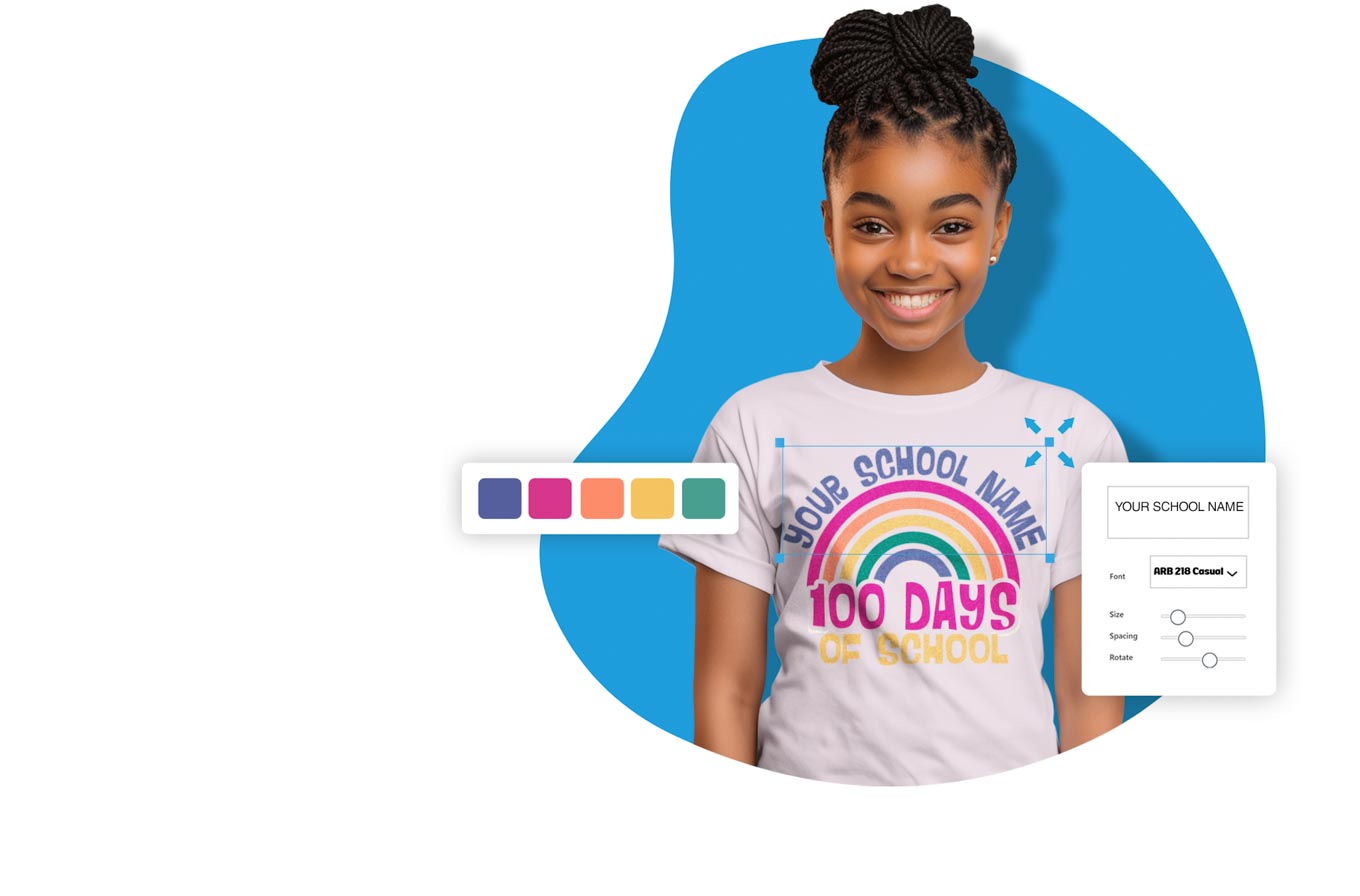 Create Tees for Your 100th Day