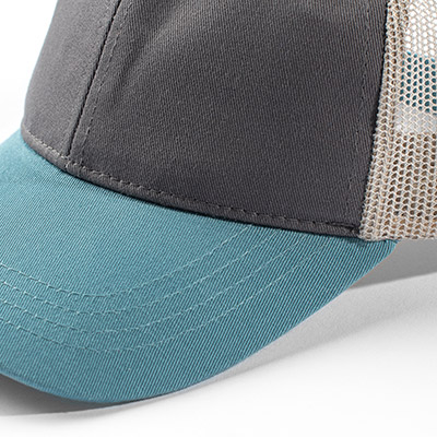 Thumbnail of additional photo of Authentic Pigment Tri-Color Trucker Cap 1