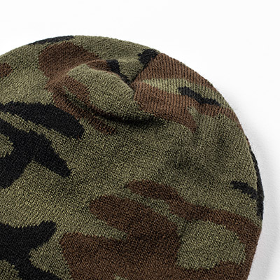 Thumbnail of additional photo of Cap America Camo Beanie 1