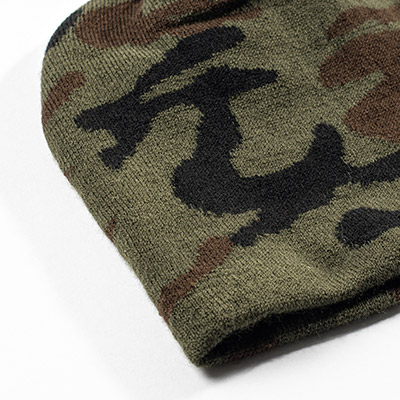 Thumbnail of additional photo of Cap America Camo Beanie 1