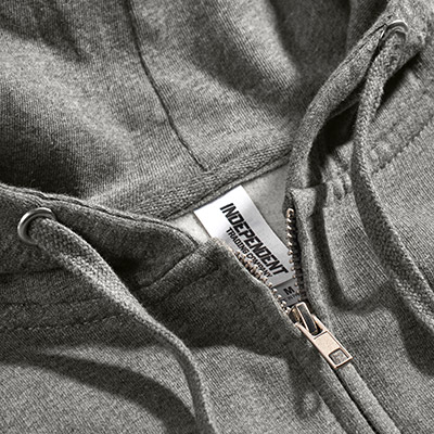 Thumbnail of additional photo of Independent Trading Midweight  Zip Up Hoodie 1