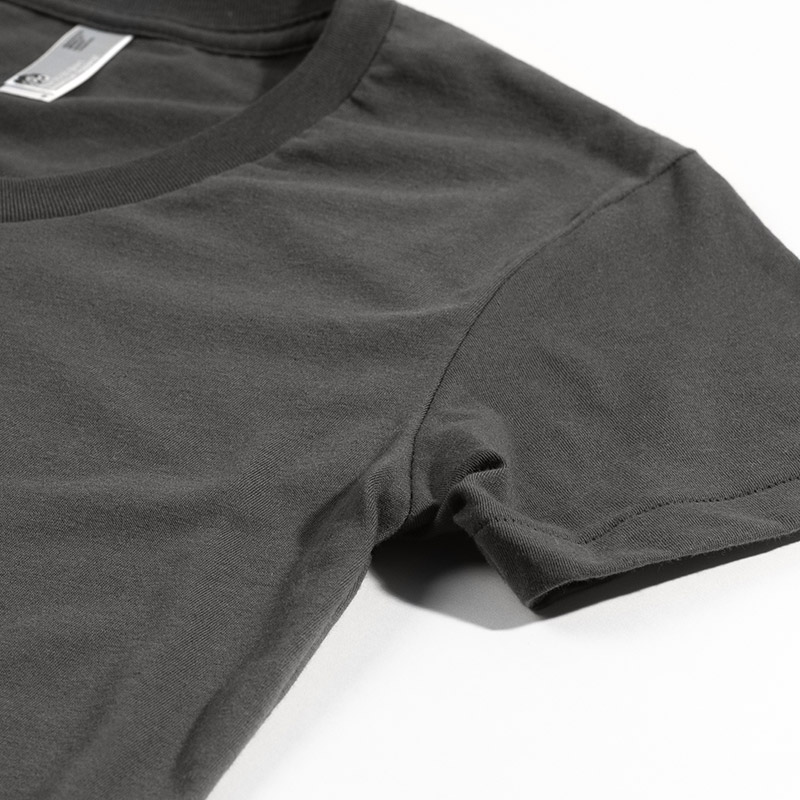 American Apparel Maglietta Uomo 50/50 Cotone, Manica Corta, Girocollo, Confezione 2 Pezzi