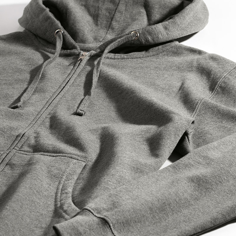 Additional photo of Independent Trading Midweight  Zip Up Hoodie 3