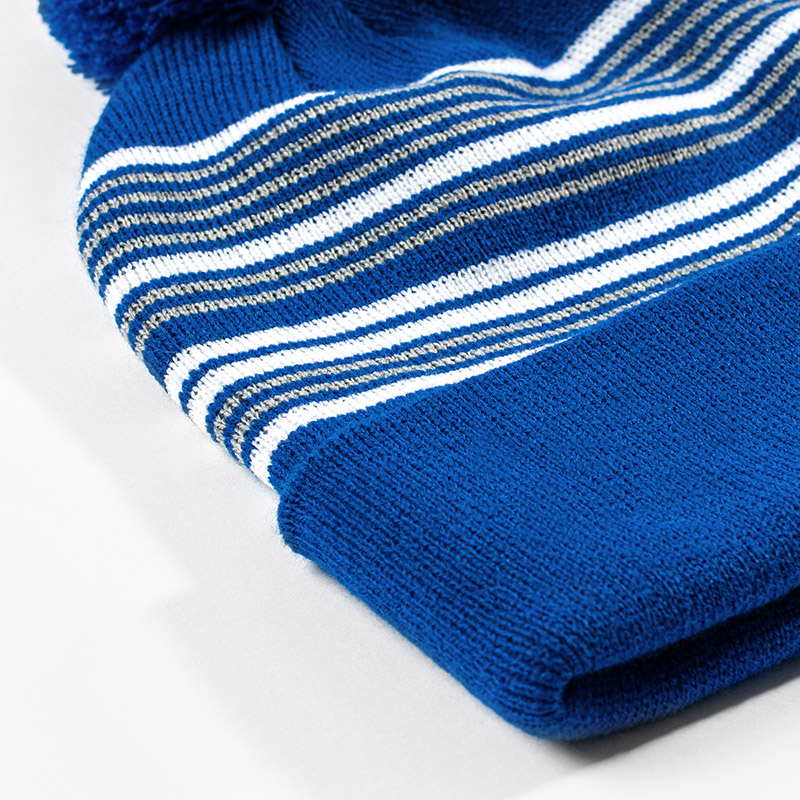 Additional photo of Sportsman Striped Pom-Pom Knit Cap 2