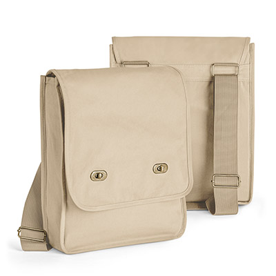 Authentic Pigment Canvas Field Bag