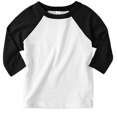 Bella Toddler Raglan Baseball Tee