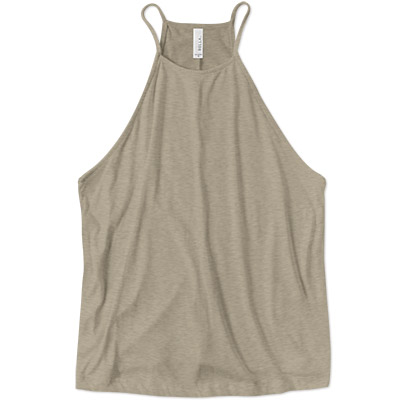 Bella Ladies Flowy High Neck Tank