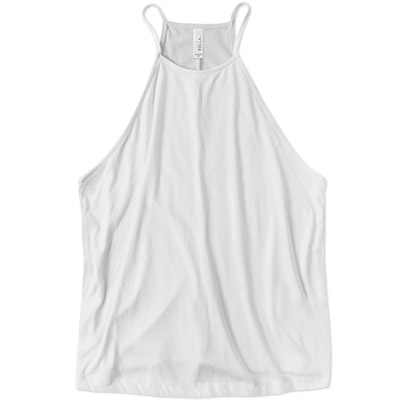 Bella Ladies Flowy High Neck Tank