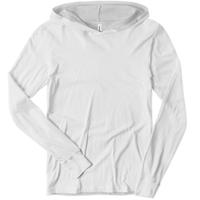 Canvas Longsleeve Jersey Hooded Tee