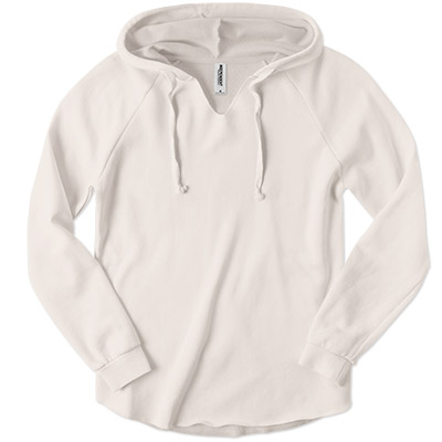 Independent Trading Ladies Lightweight Hooded Pullover