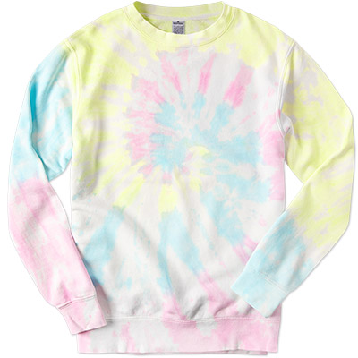 Independent Trading Midweight Tie-Dyed Sweatshirt