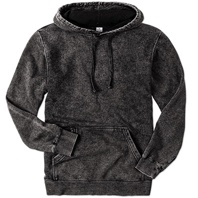Independent Trading Mineral Wash Hooded Pullover