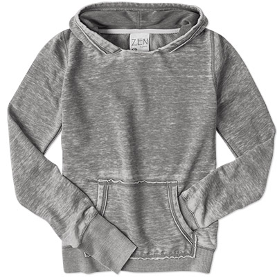 J America Ladies Fleece Hooded Sweatshirt