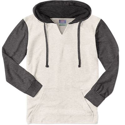 MV Sport Ladies French Terry Colorblock Pullover