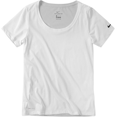 Nike Ladies Dri-FIT Cotton Blend Tee