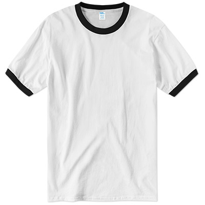Port and Company Cotton Ringer Tee