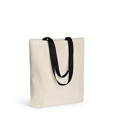 Q Tees Contrast Canvas Tote