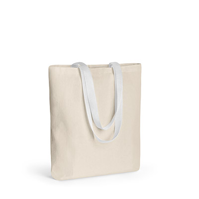 Q Tees Contrast Canvas Tote