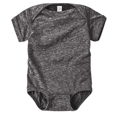 Rabbit Skins Infant Melange Onesie