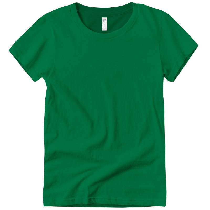 American Apparel Ladies Fine Jersey Tee - Kelly