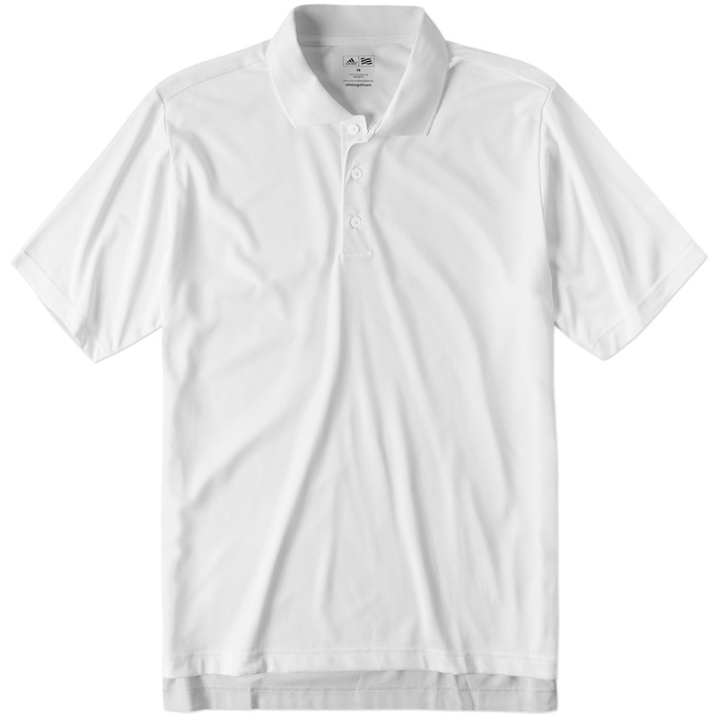 Adidas Golf ClimaLite Pique Polo - White