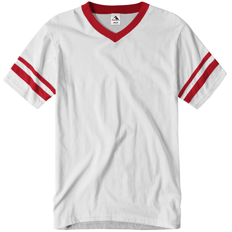 Custom Augusta Sportswear Stripe Jersey Tee - Design Online