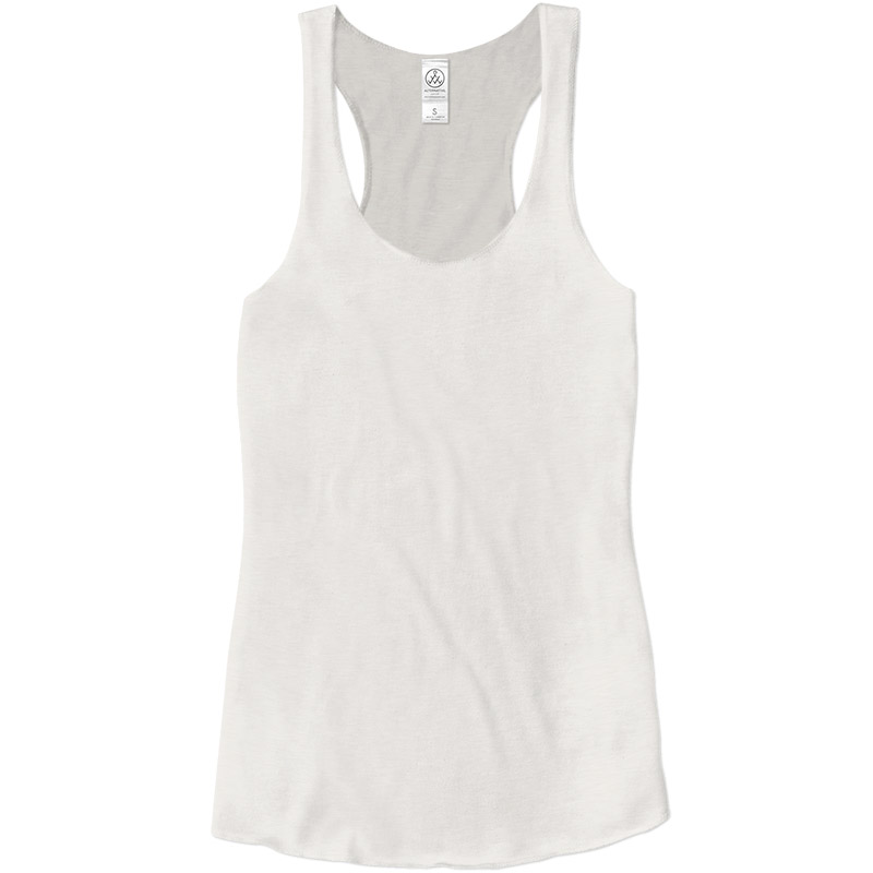 Alternative Apparel Meegs Eco-Heather Racerback - Eco Ivory