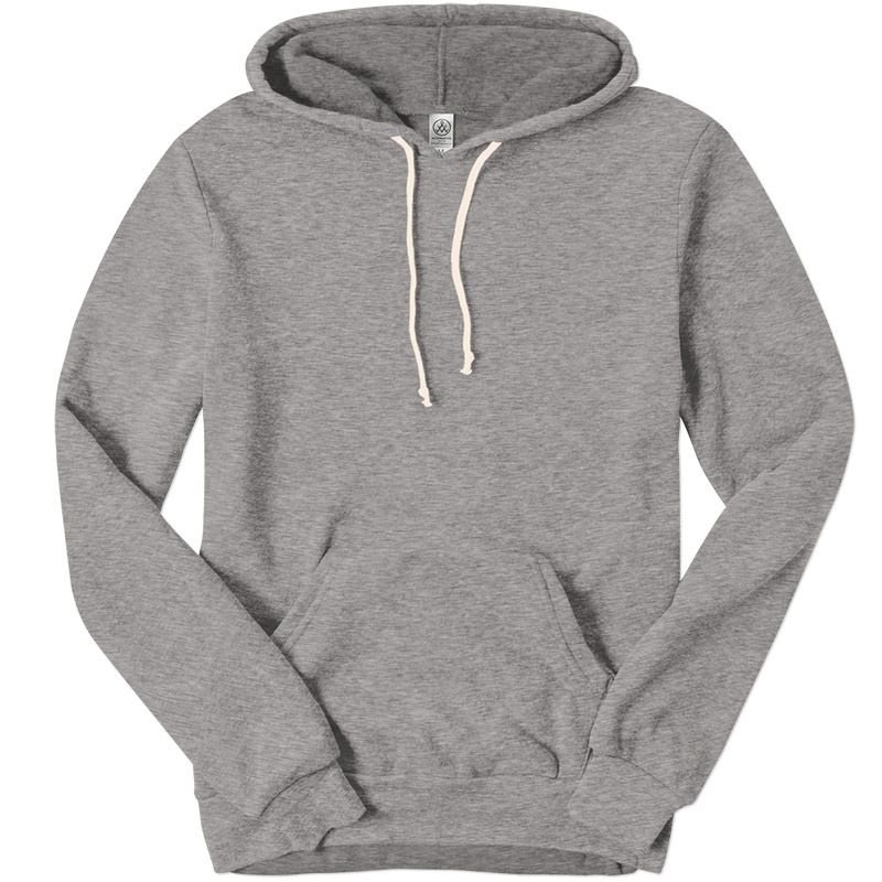 Alternative Apparel Challenger Hooded Pullover - Eco Grey