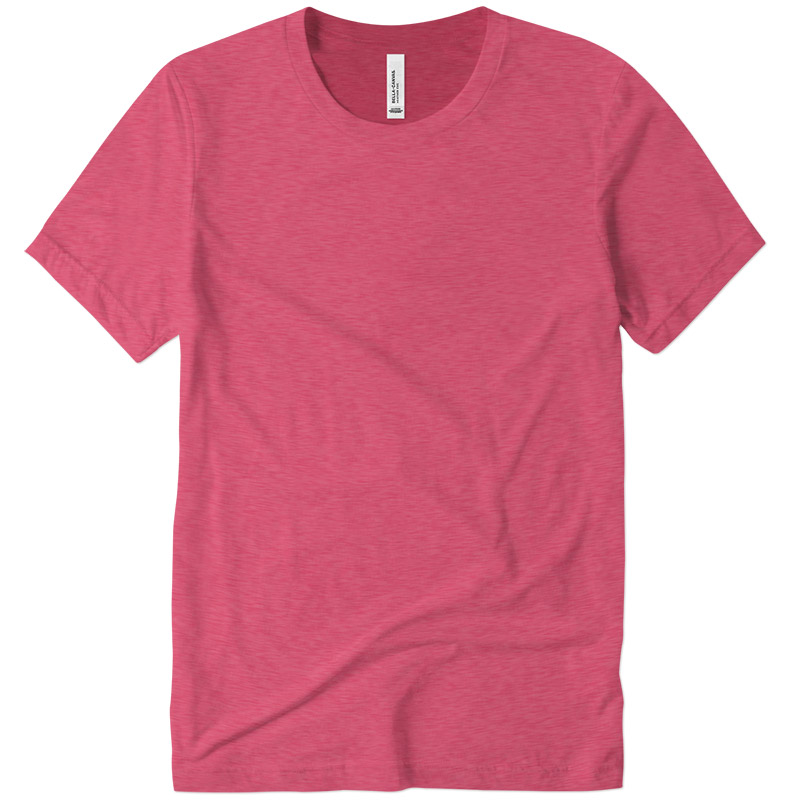 Canvas Jersey T-Shirt - Heather Raspberry