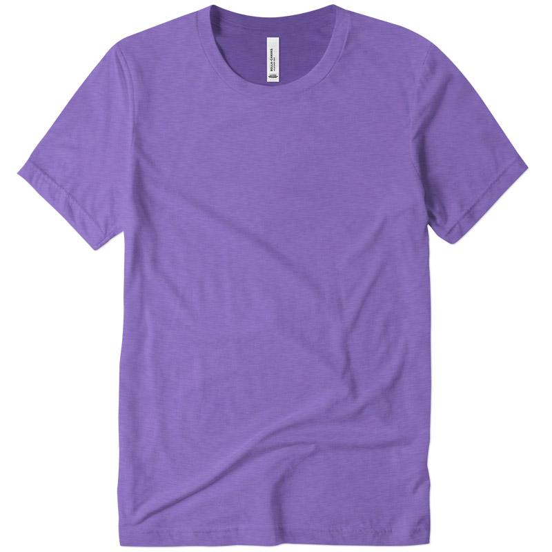 Canvas Jersey T-Shirt - Heather True Purple