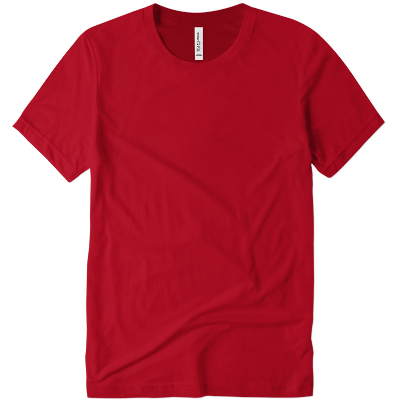 Canvas Jersey T-Shirt - Red