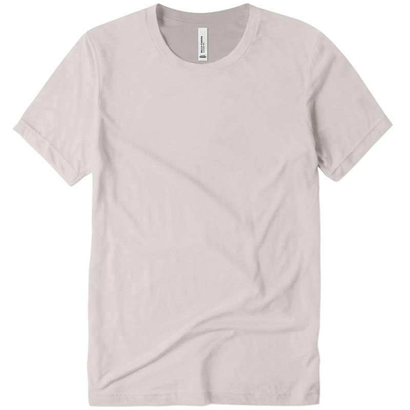 Canvas CVC Jersey T-Shirt - Heather Could Grey
