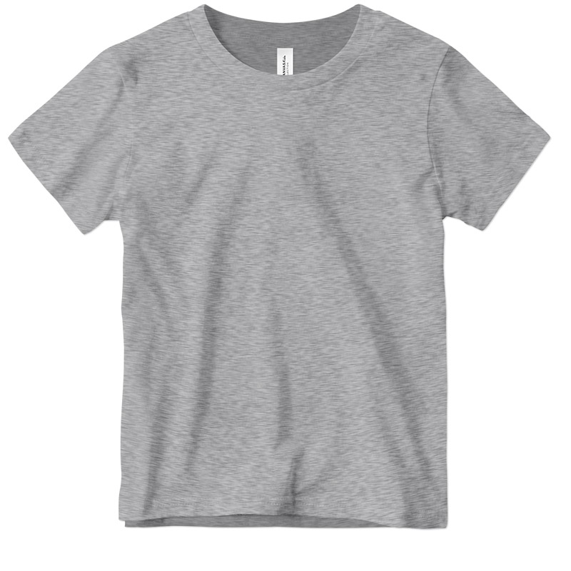 Canvas Youth CVC Jersey T-Shirt - Athletic Heather