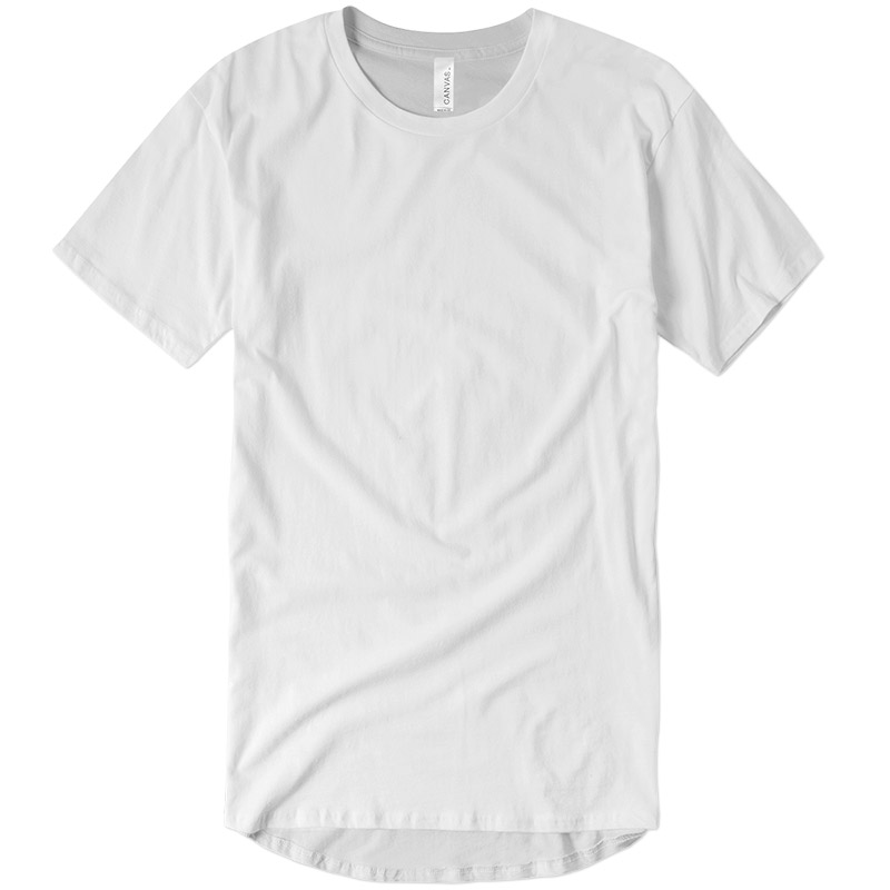 Custom Canvas Long Body Tee - Design Online