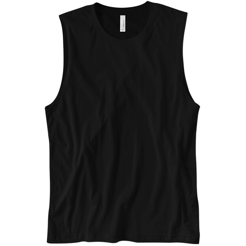 Canvas Classic Muscle Tank - Black