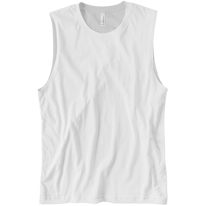 Canvas Classic Muscle Tank - White