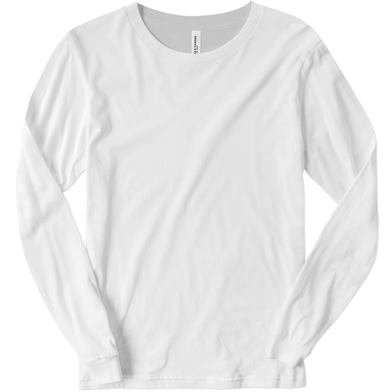 Custom Canvas Longsleeve Jersey T-Shirt - Design Online