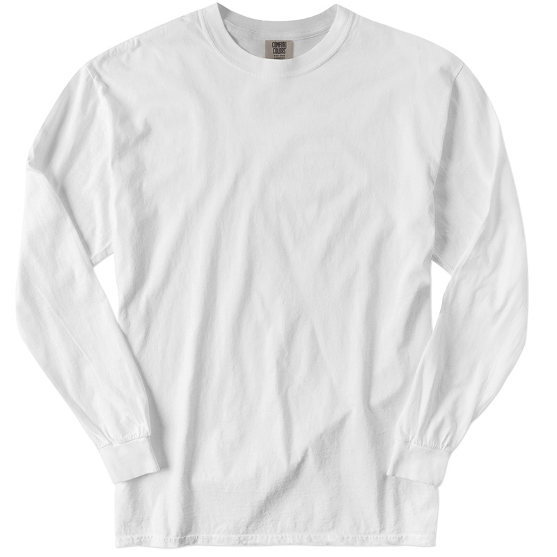 Comfort Colors Pigment Dyed Longsleeve - White