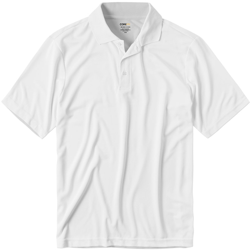 Core 365 Origin Pique Polo - White